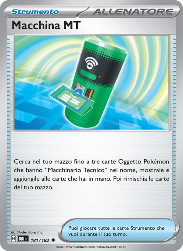 Macchina MT 181/244 — Rivali Predestinati (Italian Pokémon TCG card)