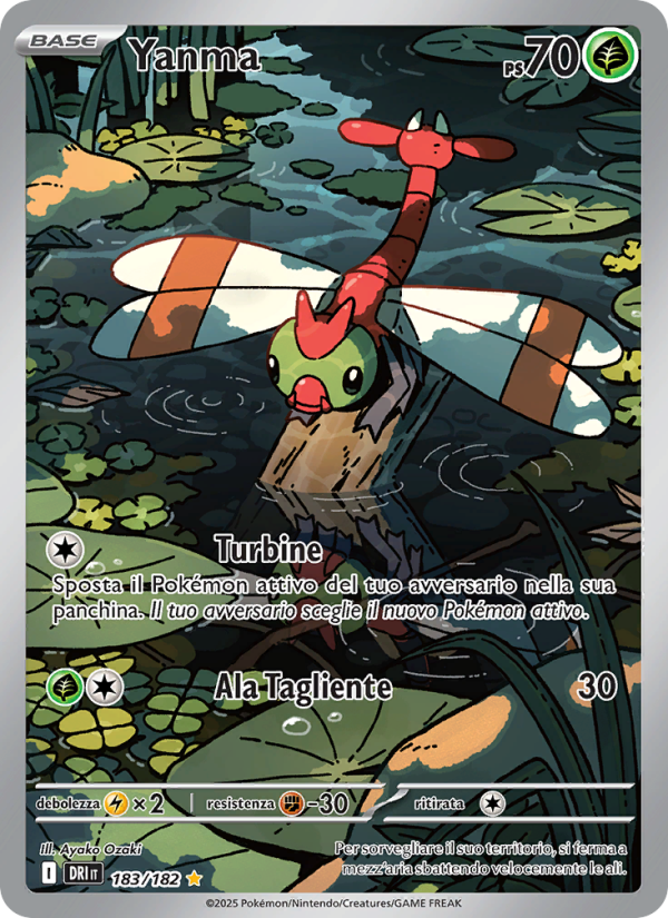 Yanma 183/244 — Rivali Predestinati (Italian Pokémon TCG card)