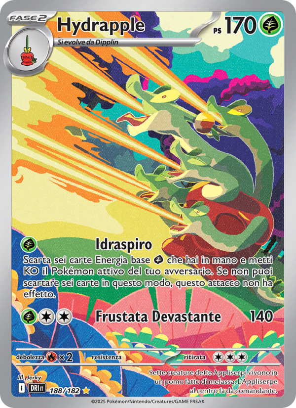 Hydrapple 188/244 — Rivali Predestinati (Italian Pokémon TCG card)