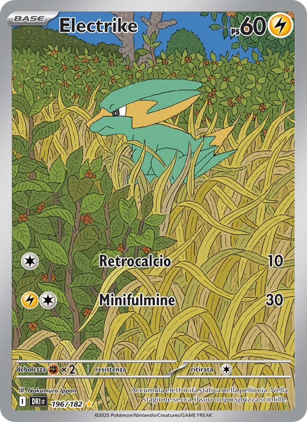 Electrike 196/244 — Rivali Predestinati (Italian Pokémon TCG card)