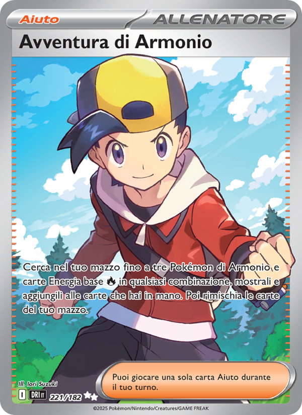 Avventura di Armonio 221/244 — Rivali Predestinati (Italian Pokémon TCG card)