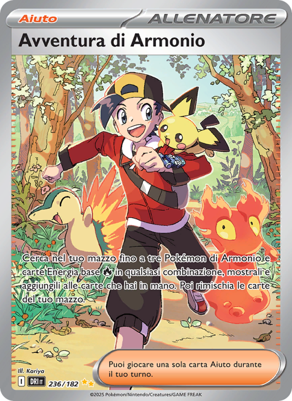 Avventura di Armonio 236/244 — Rivali Predestinati (Italian Pokémon TCG card)