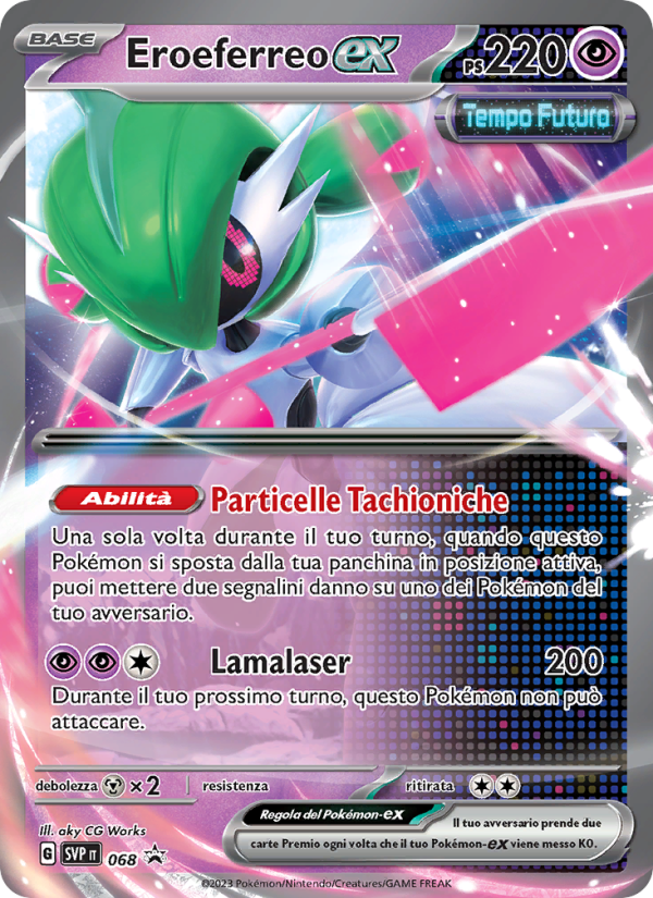 Eroeferreo-ex 068/192 — SVP Black Star Promos (Italian Pokémon TCG card)