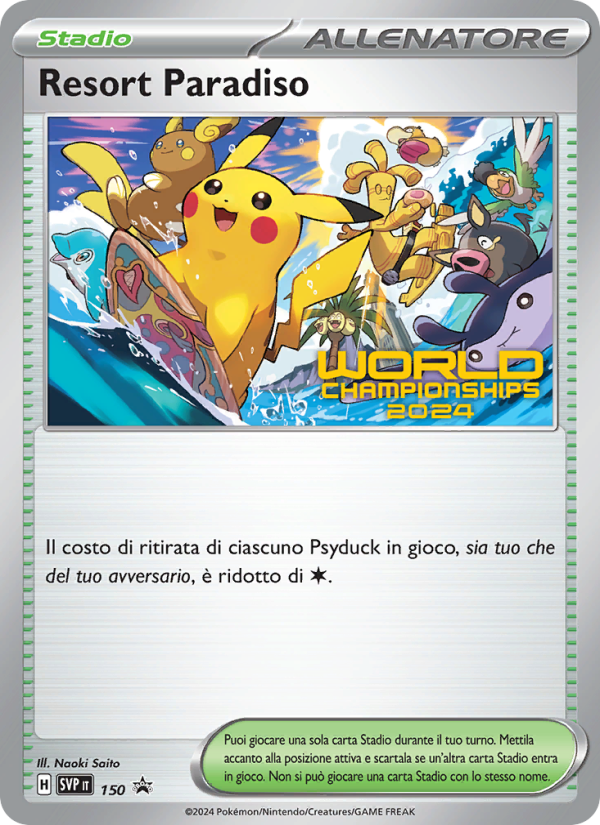 Resort Paradiso 150/192 — SVP Black Star Promos (Italian Pokémon TCG card)