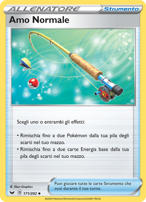 Amo Normale 171/216 — Spada e Scudo (Italian Pokémon TCG card)