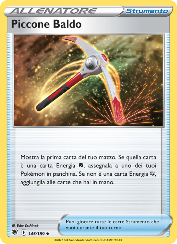 Piccone Baldo 145/246 — Lucentezza Siderale (Italian Pokémon TCG card)