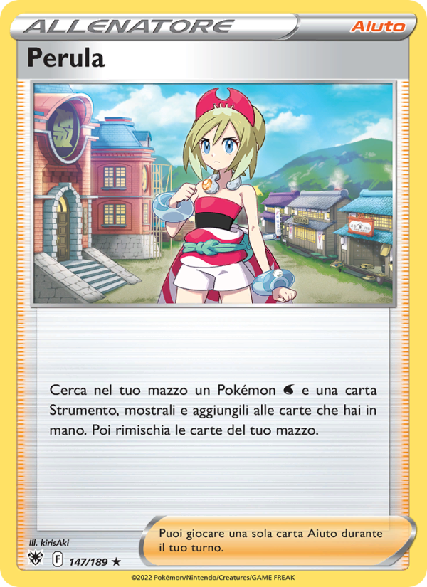 Perula 147/246 — Lucentezza Siderale (Italian Pokémon TCG card)
