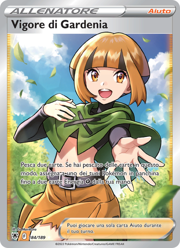 Vigore di Gardenia 184/246 — Lucentezza Siderale (Italian Pokémon TCG card)