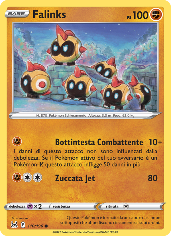 Falinks 110/247 — Origine Perduta (Italian Pokémon TCG card)