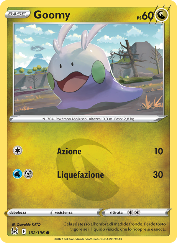 Goomy 132/247 — Origine Perduta (Italian Pokémon TCG card)
