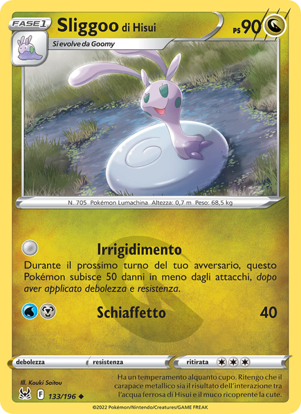 Sliggoo di Hisui 133/247 — Origine Perduta (Italian Pokémon TCG card)