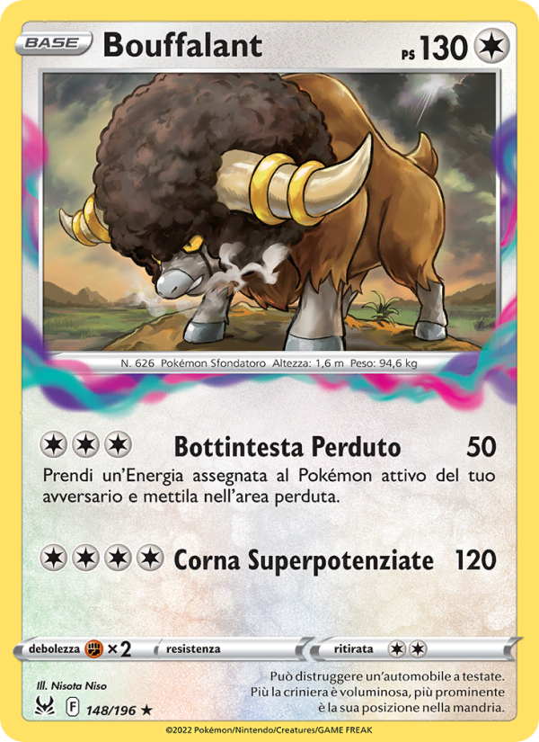 Bouffalant 148/247 — Origine Perduta (Italian Pokémon TCG card)