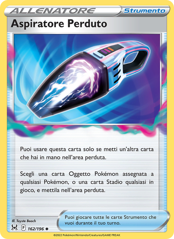 Aspiratore Perduto 162/247 — Origine Perduta (Italian Pokémon TCG card)
