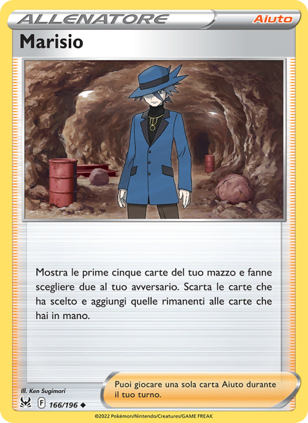 Marisio 166/247 — Origine Perduta (Italian Pokémon TCG card)