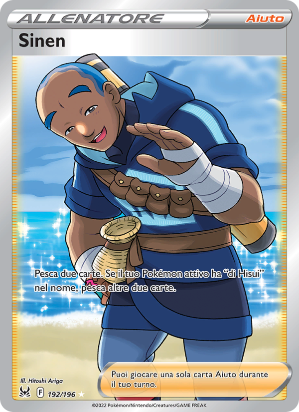 Sinen 192/247 — Origine Perduta (Italian Pokémon TCG card)