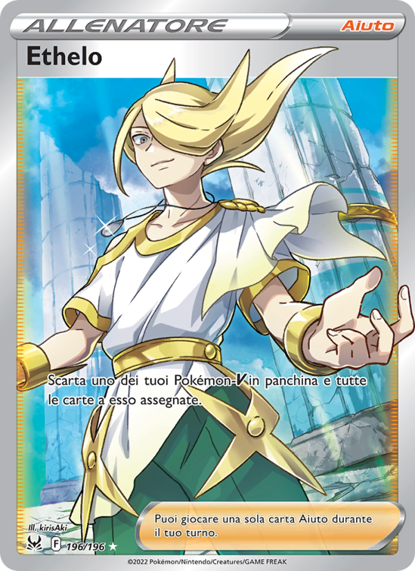 Ethelo 196/247 — Origine Perduta (Italian Pokémon TCG card)