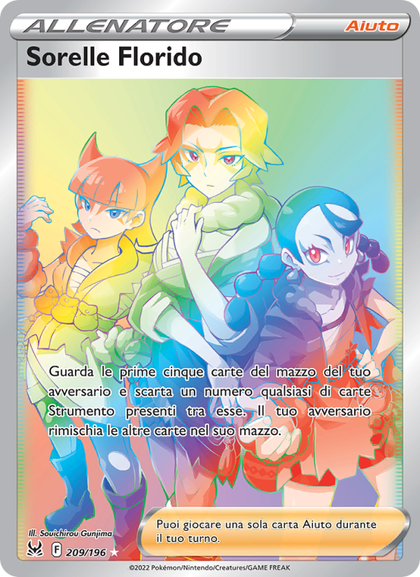 Sorelle Florido 209/247 — Origine Perduta (Italian Pokémon TCG card)