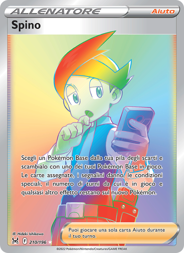Spino 210/247 — Origine Perduta (Italian Pokémon TCG card)
