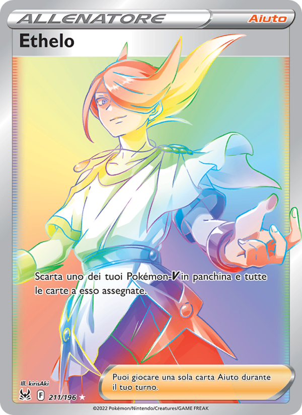 Ethelo 211/247 — Origine Perduta (Italian Pokémon TCG card)