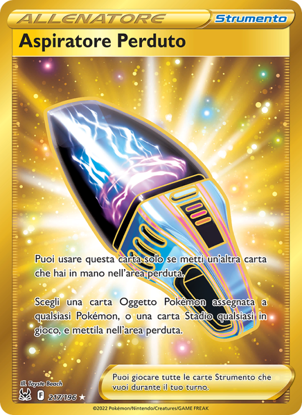 Aspiratore Perduto 217/247 — Origine Perduta (Italian Pokémon TCG card)