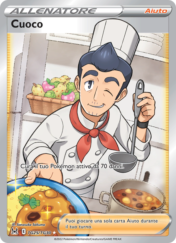 Cuoco TG25 — Origine Perduta (Italian Pokémon TCG card)