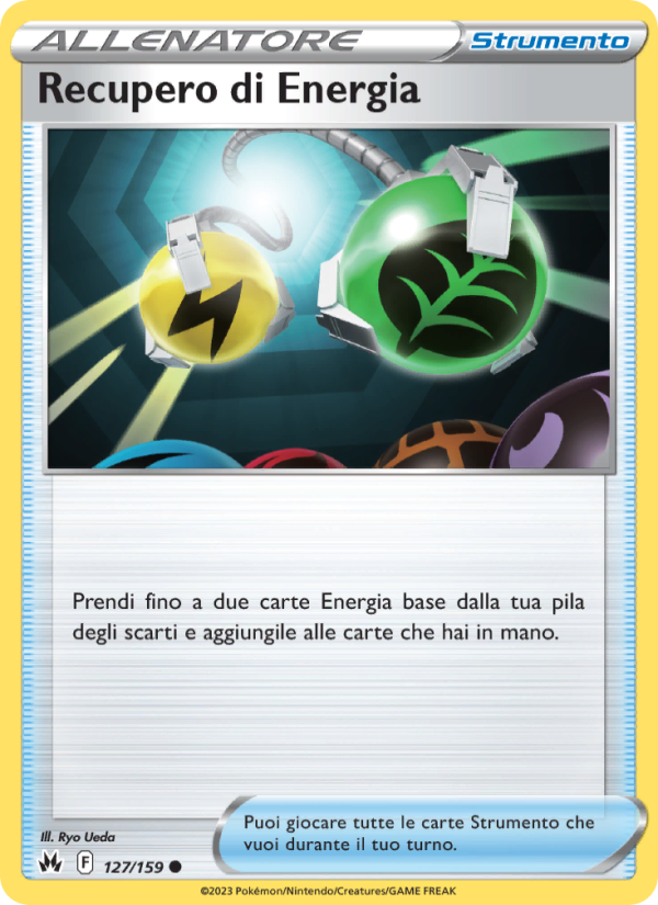 Recupero di Energia 127/230 — Zenit Regale (Italian Pokémon TCG card)
