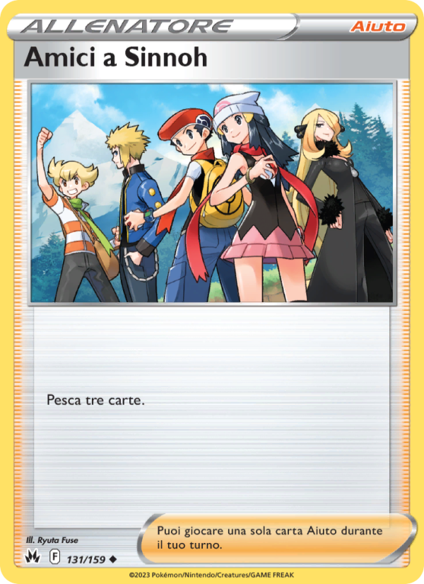 Amici a Sinnoh 131/230 — Zenit Regale (Italian Pokémon TCG card)