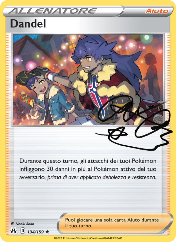 Dandel 134/230 — Zenit Regale (Italian Pokémon TCG card)