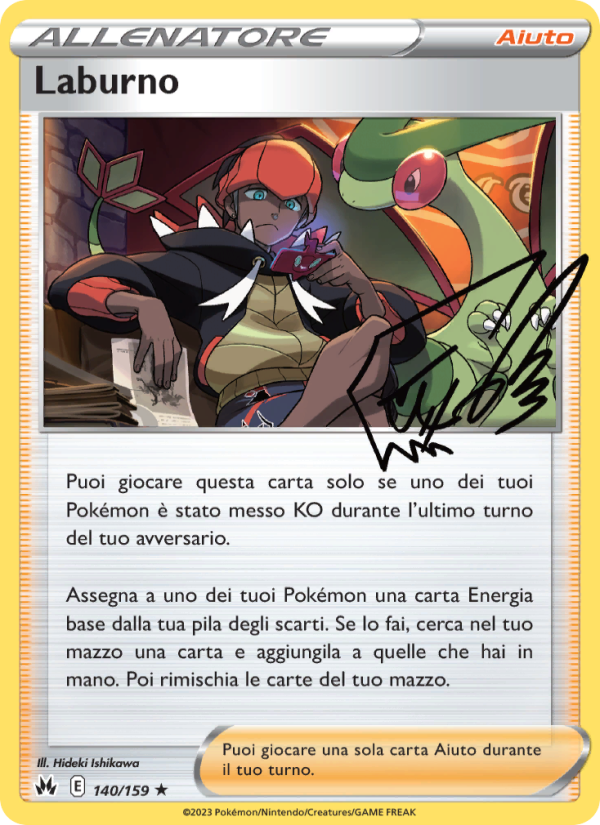 Laburno 140/230 — Zenit Regale (Italian Pokémon TCG card)