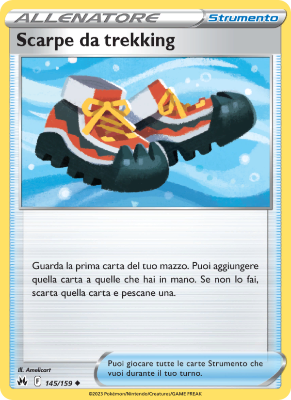 Scarpe da trekking 145/230 — Zenit Regale (Italian Pokémon TCG card)