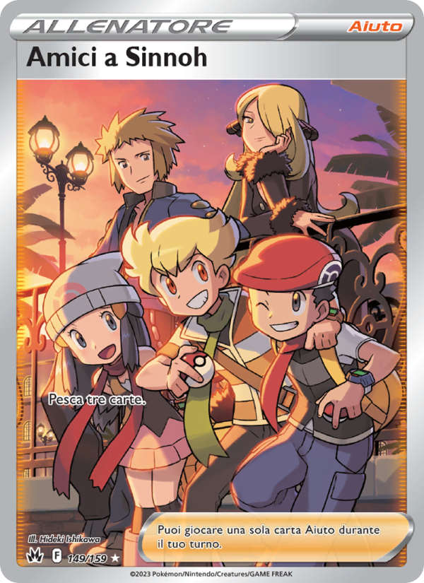 Amici a Sinnoh 149/230 — Zenit Regale (Italian Pokémon TCG card)