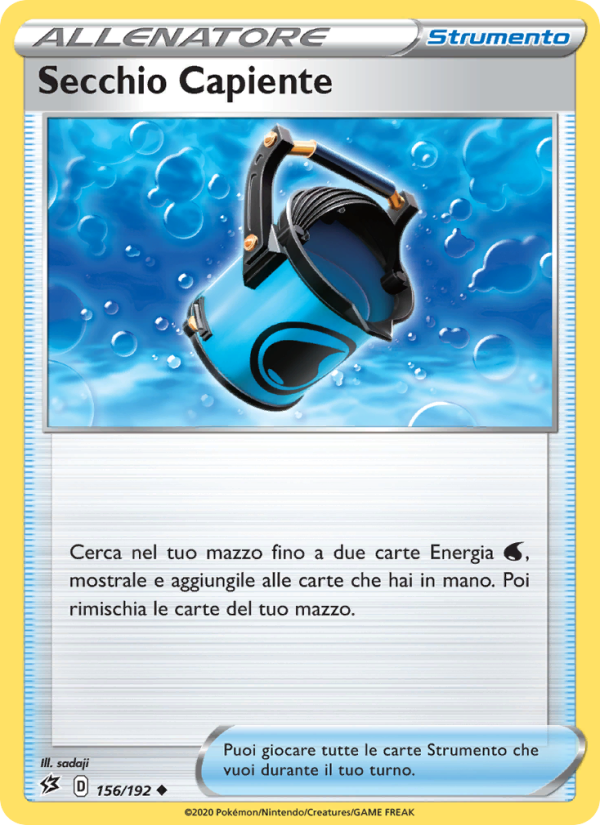 Secchio Capiente 156/209 — Rebel Clash (Italian Pokémon TCG card)