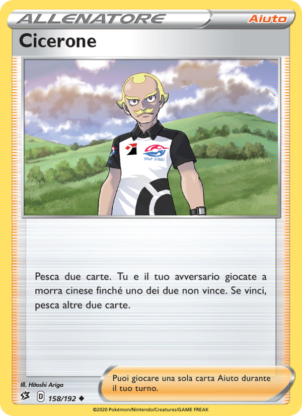 Cicerone 158/209 — Rebel Clash (Italian Pokémon TCG card)