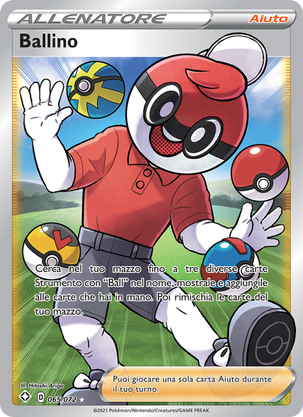 Ballino 065/195 — Destino Splendente (Italian Pokémon TCG card)