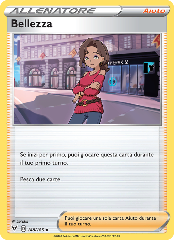 Bellezza 148/203 — Voltaggio Sfolgorante (Italian Pokémon TCG card)