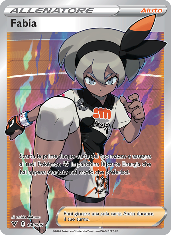 Fabia 180/203 — Voltaggio Sfolgorante (Italian Pokémon TCG card)