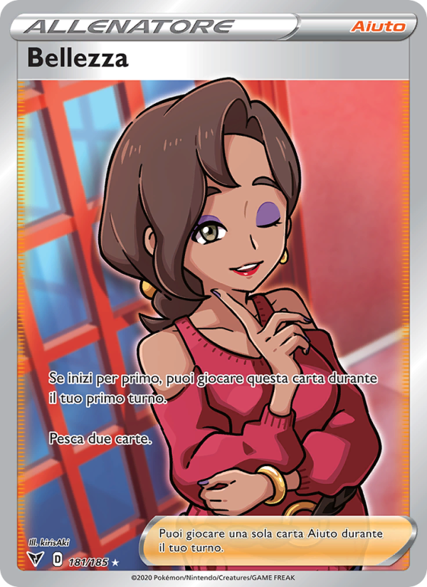 Bellezza 181/203 — Voltaggio Sfolgorante (Italian Pokémon TCG card)