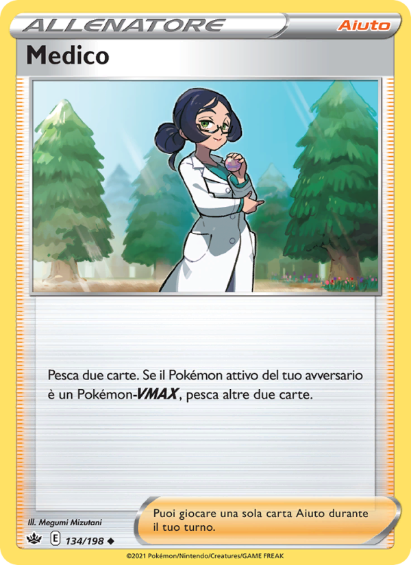 Medico 134/233 — Regno Glaciale (Italian Pokémon TCG card)