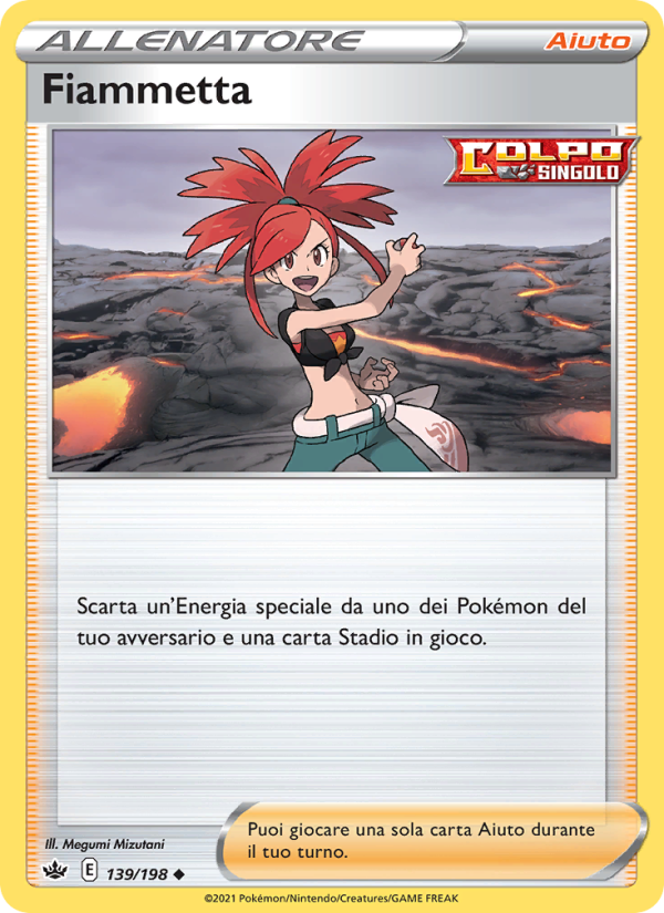 Fiammetta 139/233 — Regno Glaciale (Italian Pokémon TCG card)