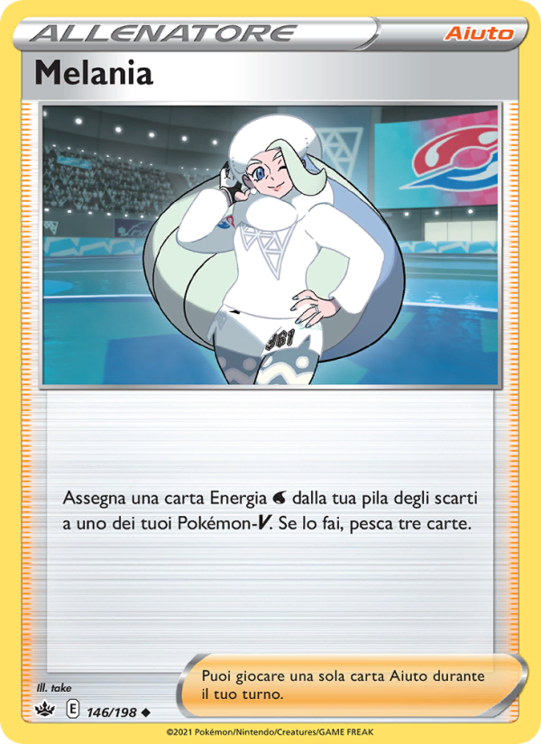 Melania 146/233 — Regno Glaciale (Italian Pokémon TCG card)