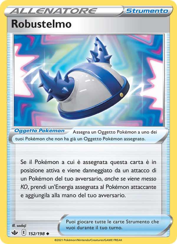Robustelmo 152/233 — Regno Glaciale (Italian Pokémon TCG card)