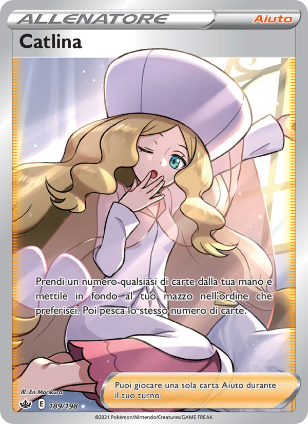 Catlina 189/233 — Regno Glaciale (Italian Pokémon TCG card)