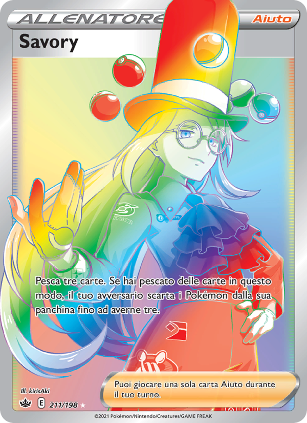 Savory 211/233 — Regno Glaciale (Italian Pokémon TCG card)