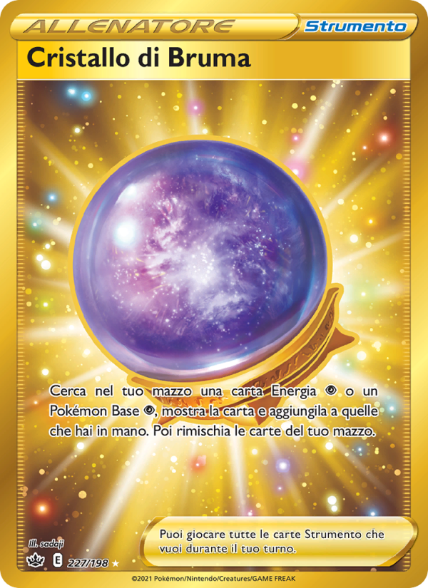 Cristallo di Bruma 227/233 — Regno Glaciale (Italian Pokémon TCG card)