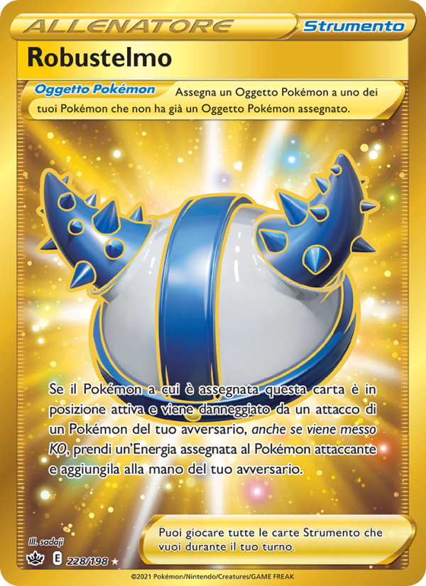 Robustelmo 228/233 — Regno Glaciale (Italian Pokémon TCG card)