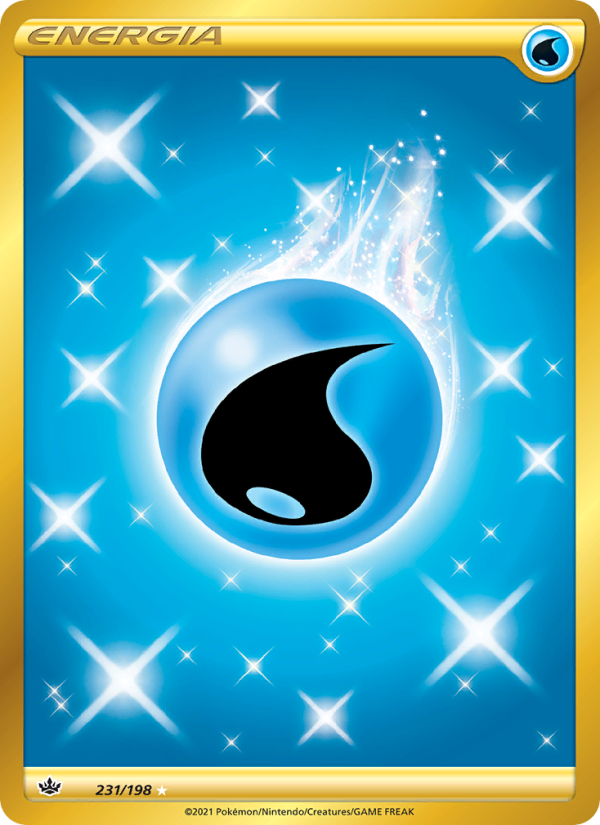 Energia Acqua 231/233 — Regno Glaciale (Italian Pokémon TCG card)