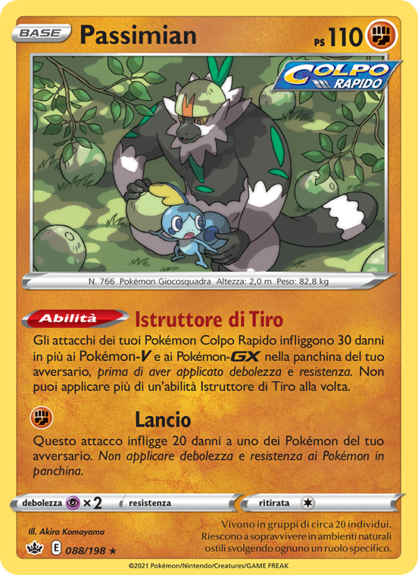 Passimian 088/233 — Regno Glaciale (Italian Pokémon TCG card)