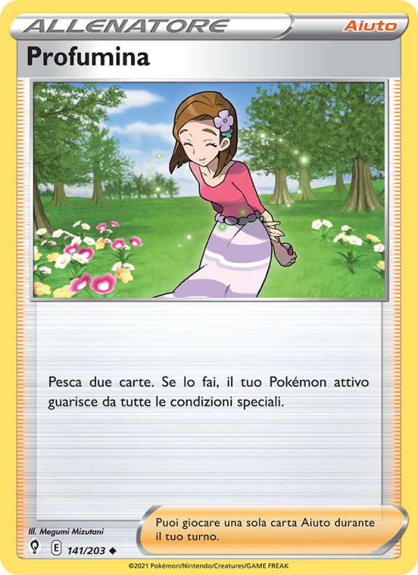 Profumina 141/237 — Evoluzioni Eteree (Italian Pokémon TCG card)