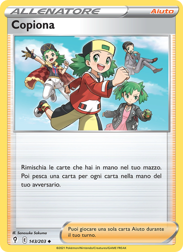 Copiona 143/237 — Evoluzioni Eteree (Italian Pokémon TCG card)