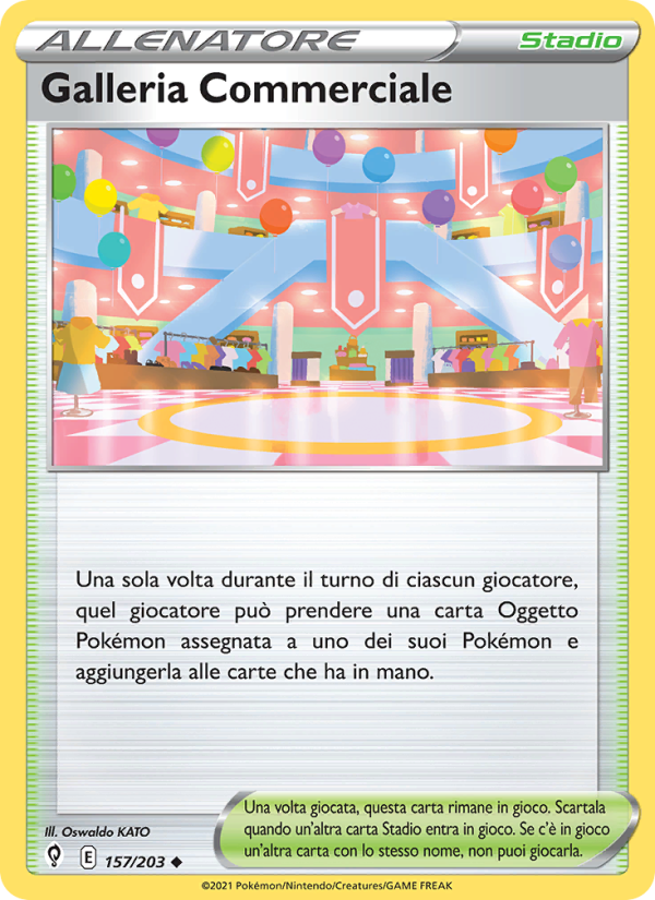 Galleria Commerciale 157/237 — Evoluzioni Eteree (Italian Pokémon TCG card)